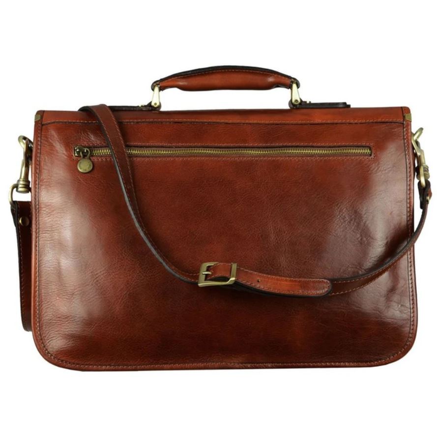 Men's Leather Briefcase - Leather Bags NZ